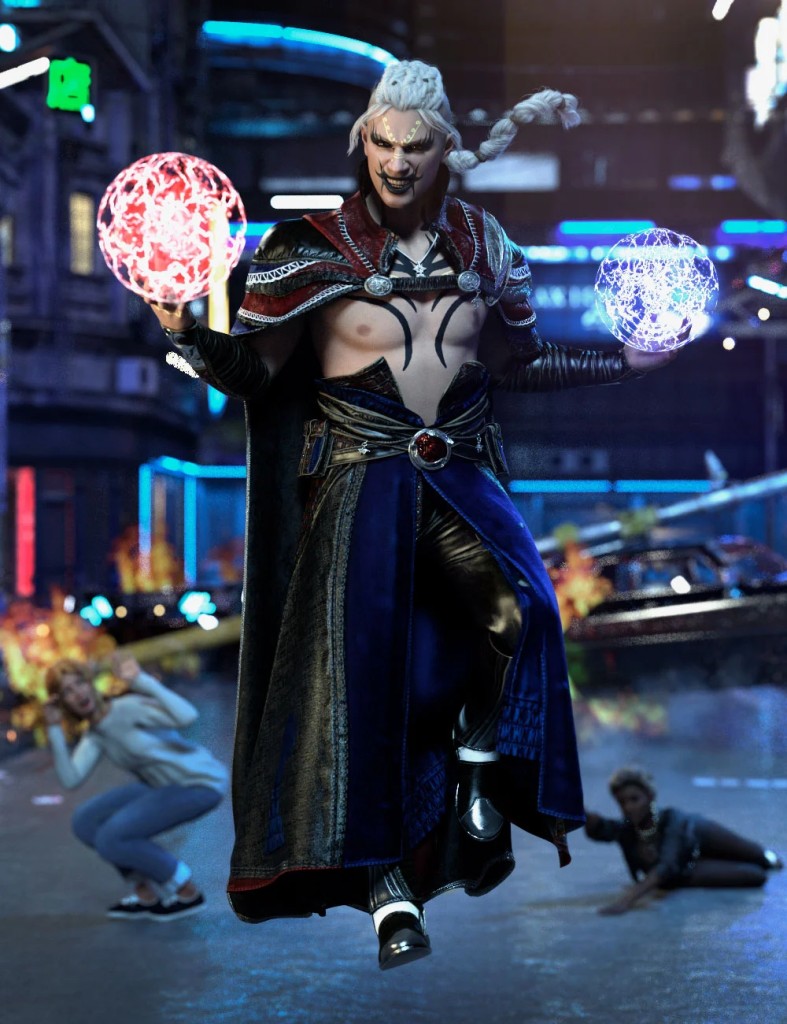 Legacy Of The Evil Poses for Genesis 9 and 8 Male