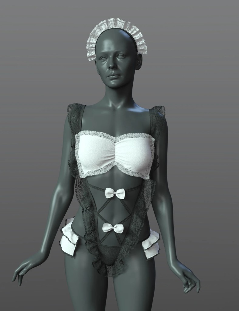 SPR Maid Outfit for Genesis 9