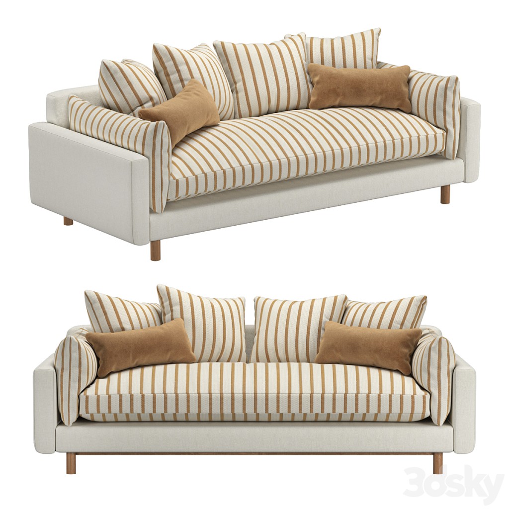 Sawyer Sofa Kolton Honey Stripe