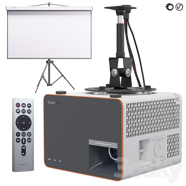 Projector BenQ X1300i 4LED Gaming Bracket