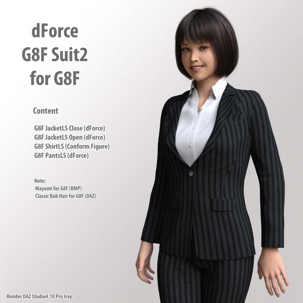 dForce G8F Suit2 for G8F