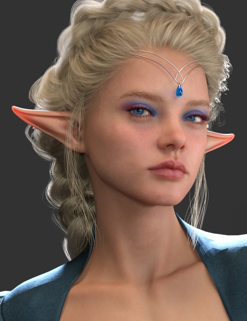 MSO Barbara HD for Genesis 9 Feminine