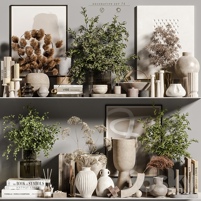 decorative set 74