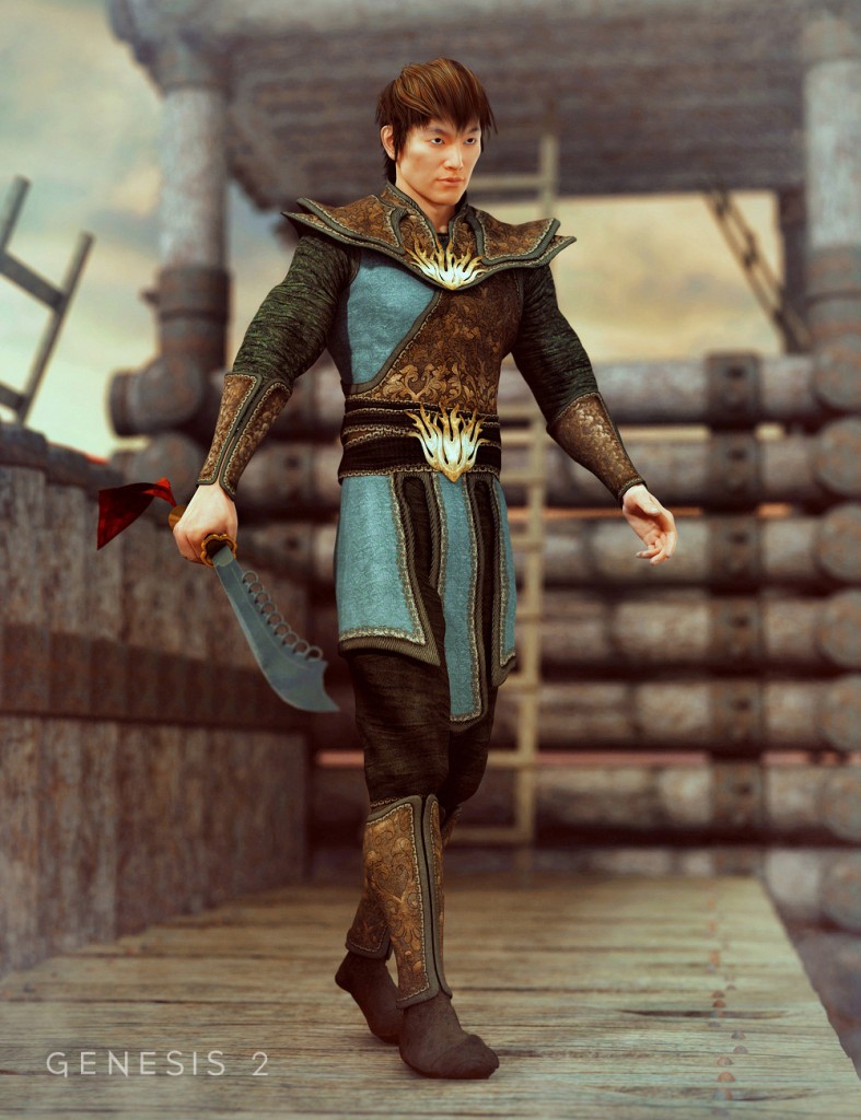 Fire Guard Outfit for Genesis 2 Male(s)