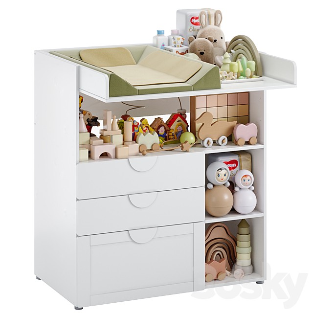 Changing table Smastad Ikea Smostad