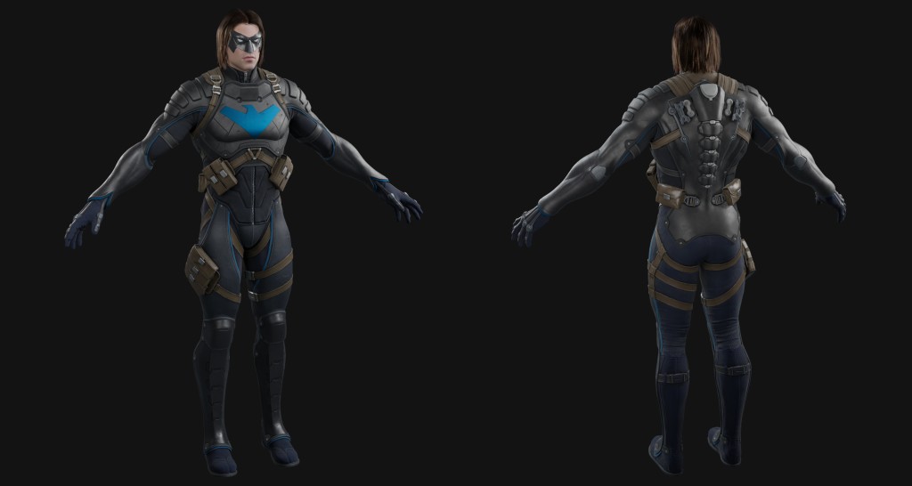 Nightwing (Night Ops) Premium for Blender 5.x