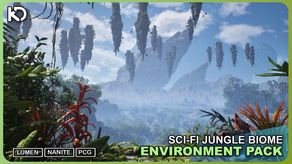 Scifi Jungle Biome