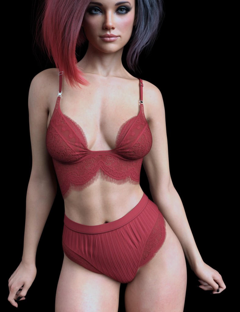 X-Fashion Rosabella Lingerie for Genesis 9 Feminine