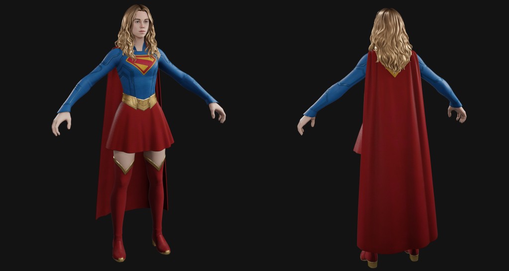 Supergirl (FN) Premium for Blender 5.x