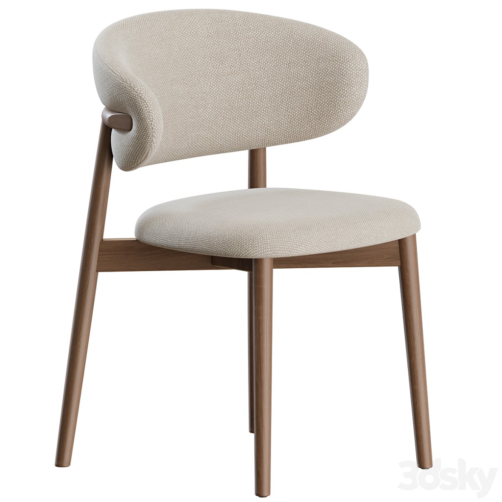 Oleandro Chair Wood by Calligaris