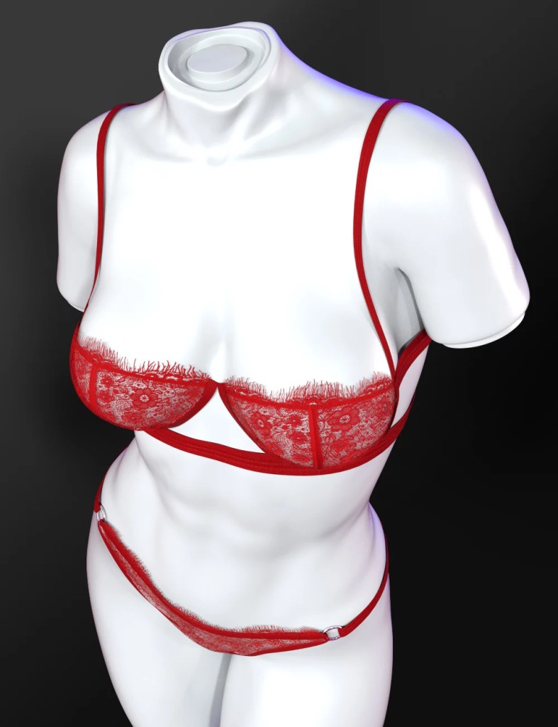 X-Fashion Avenue Lingerie for Genesis 9