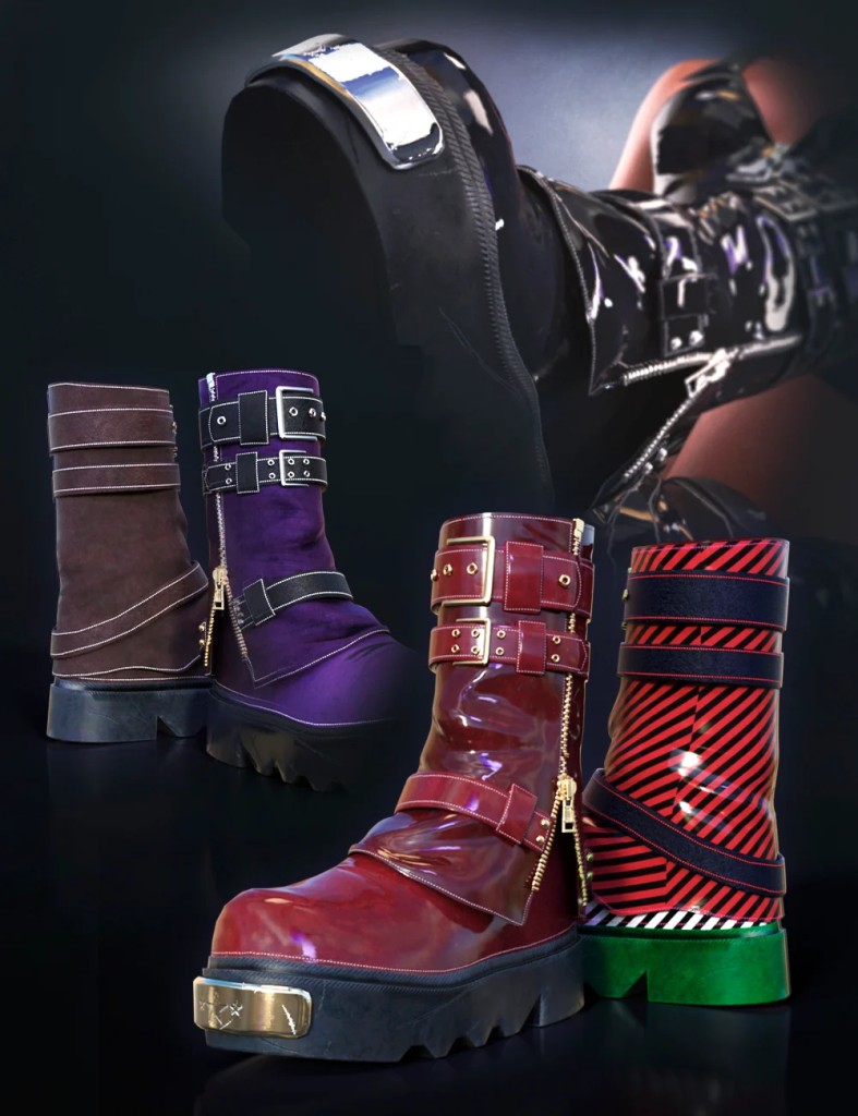 LA Monster Boots for Genesis 9