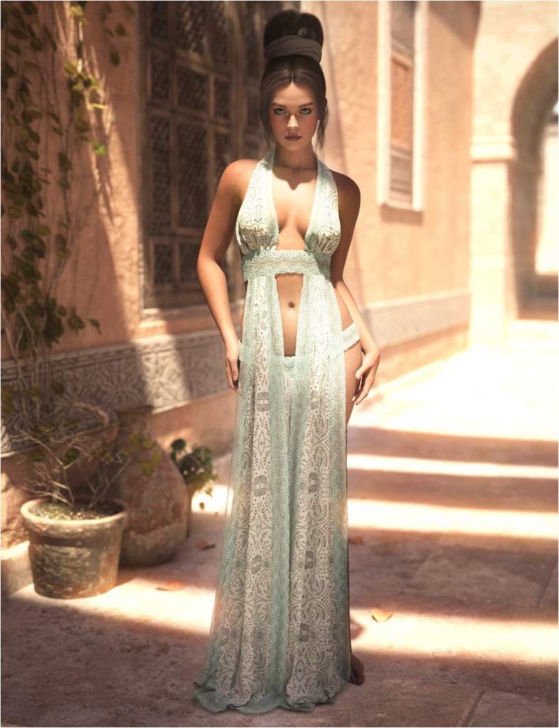 dForce Kiyah Outfit for Genesis 9