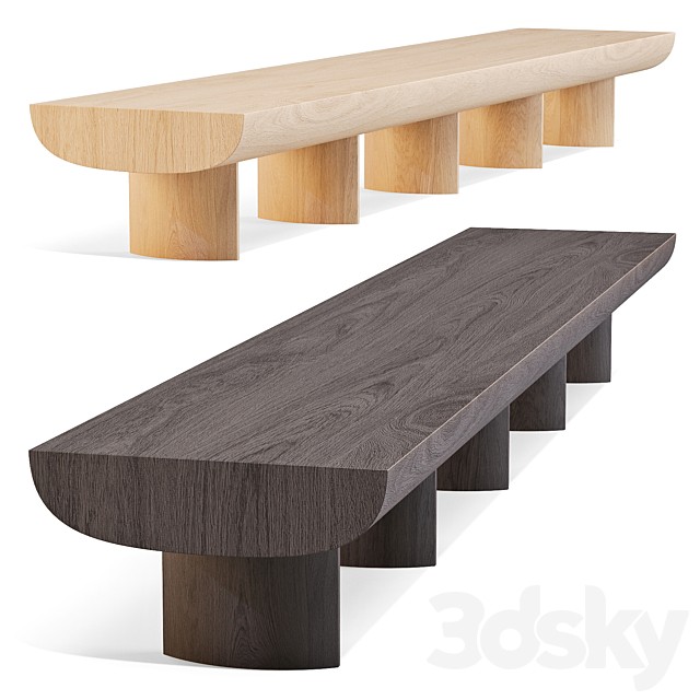 Bonaldo: Sculptural - TV Stand - Bench