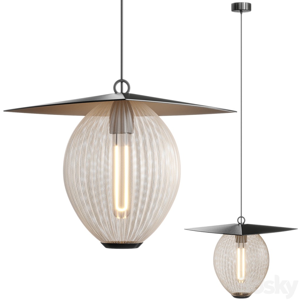 Satellite outdoor pendant lamp by Gubi