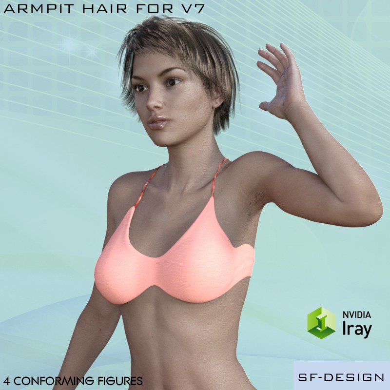 Armpit Hair for V7