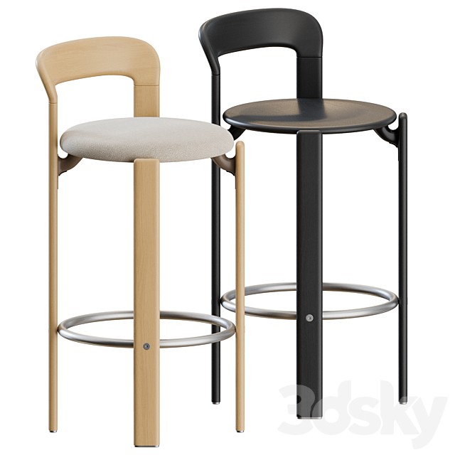 Rey Bar Stool by Hay