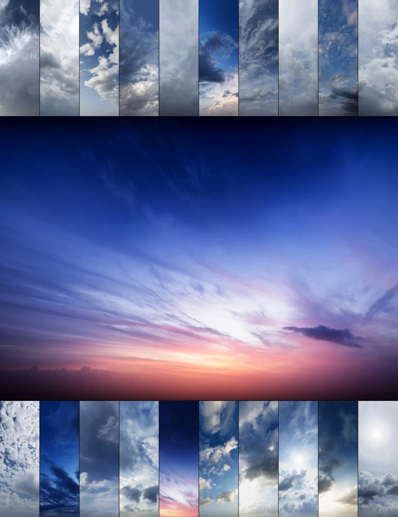 Atmospheric Skies 16k HDRIs with Optimized VDB Haze