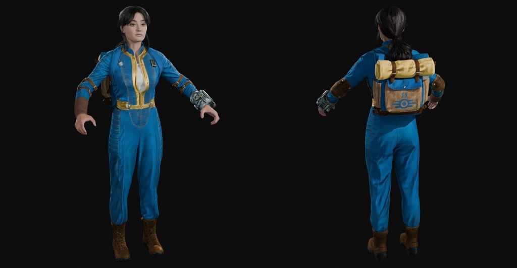 Lucy (Fallout - CoD) Premium for Blender 4.x