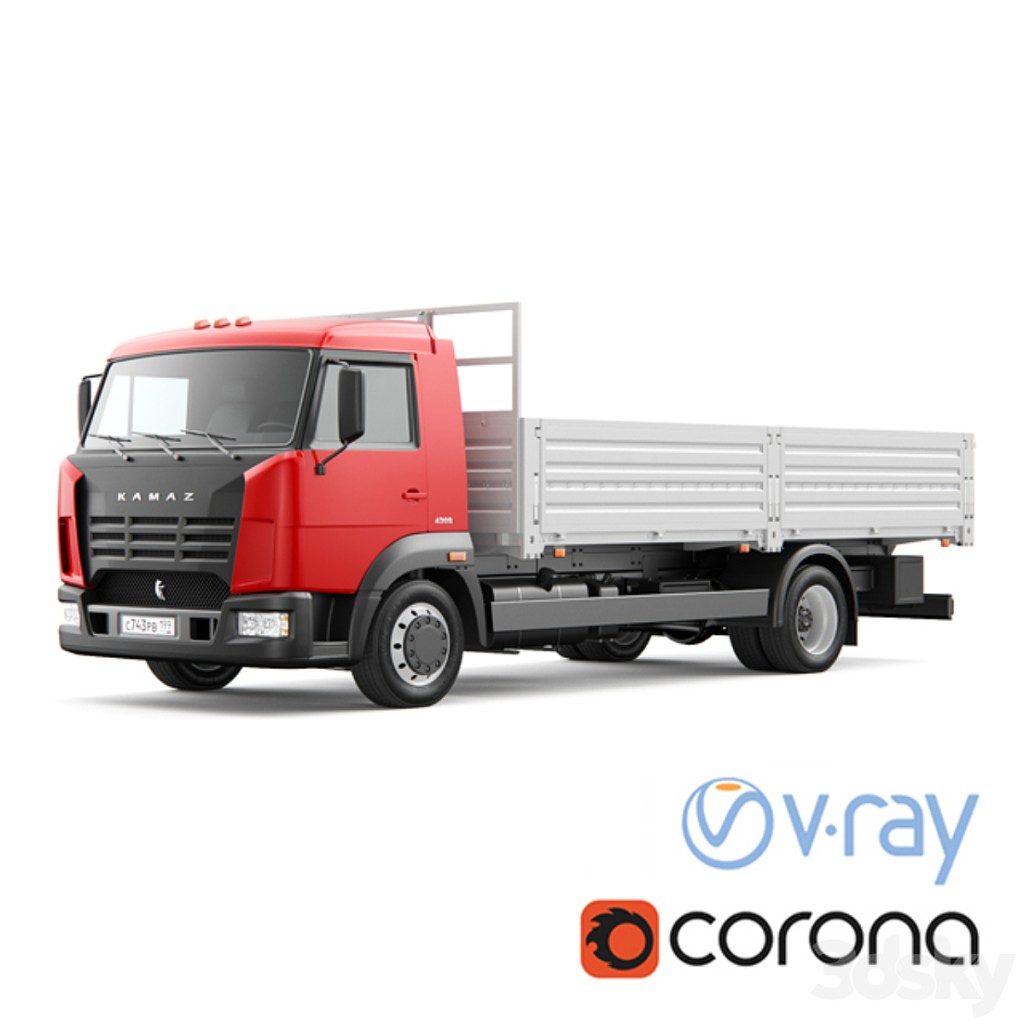 Truck KAMAZ 4308