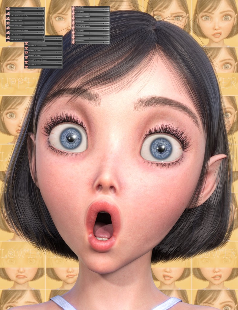 Toonified Expressions Fusion