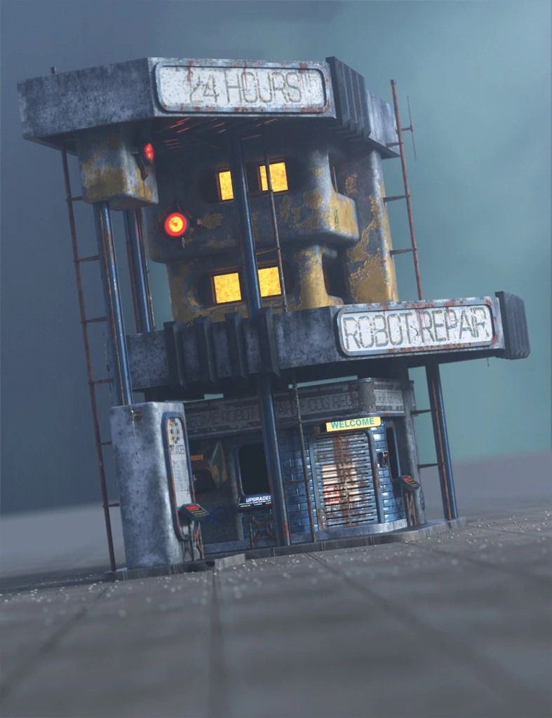 The Cog Regime Robot Repair Shop