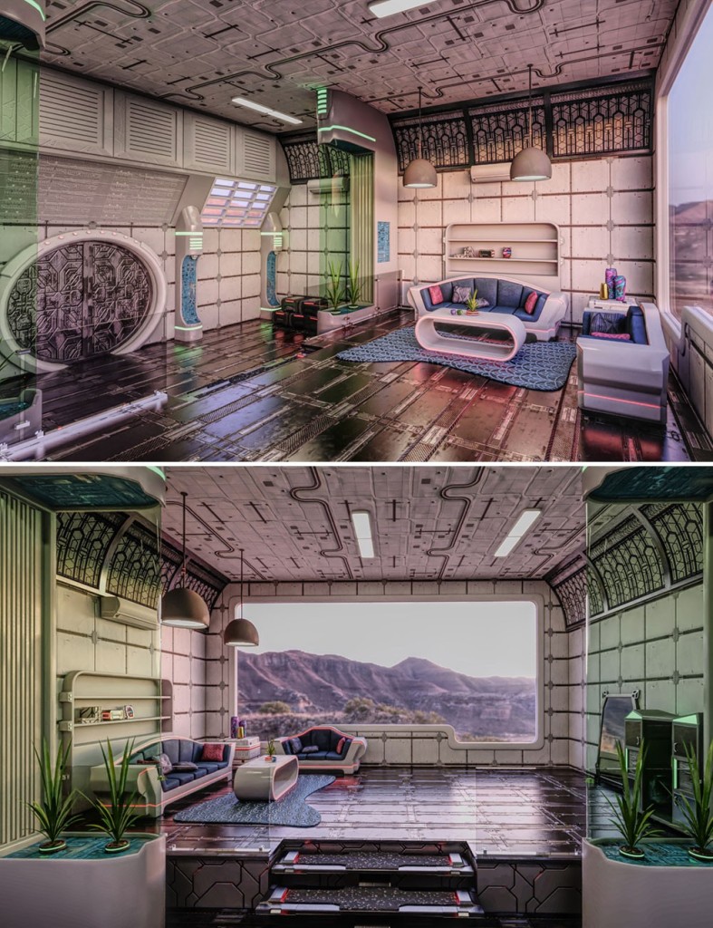 Scifi Living Space