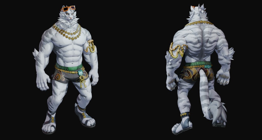 Ru Shou (Wild Python) Premium for Blender 4.1