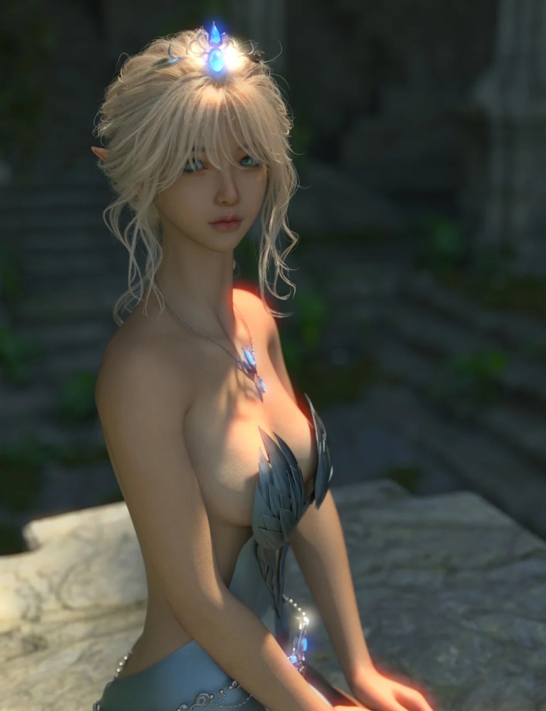Lala Princess Ice for Genesis 9 Feminine