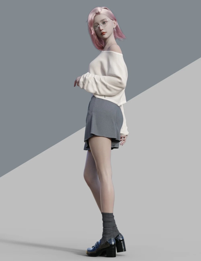 KuJ Cover Person Poses for Genesis 9 and 8