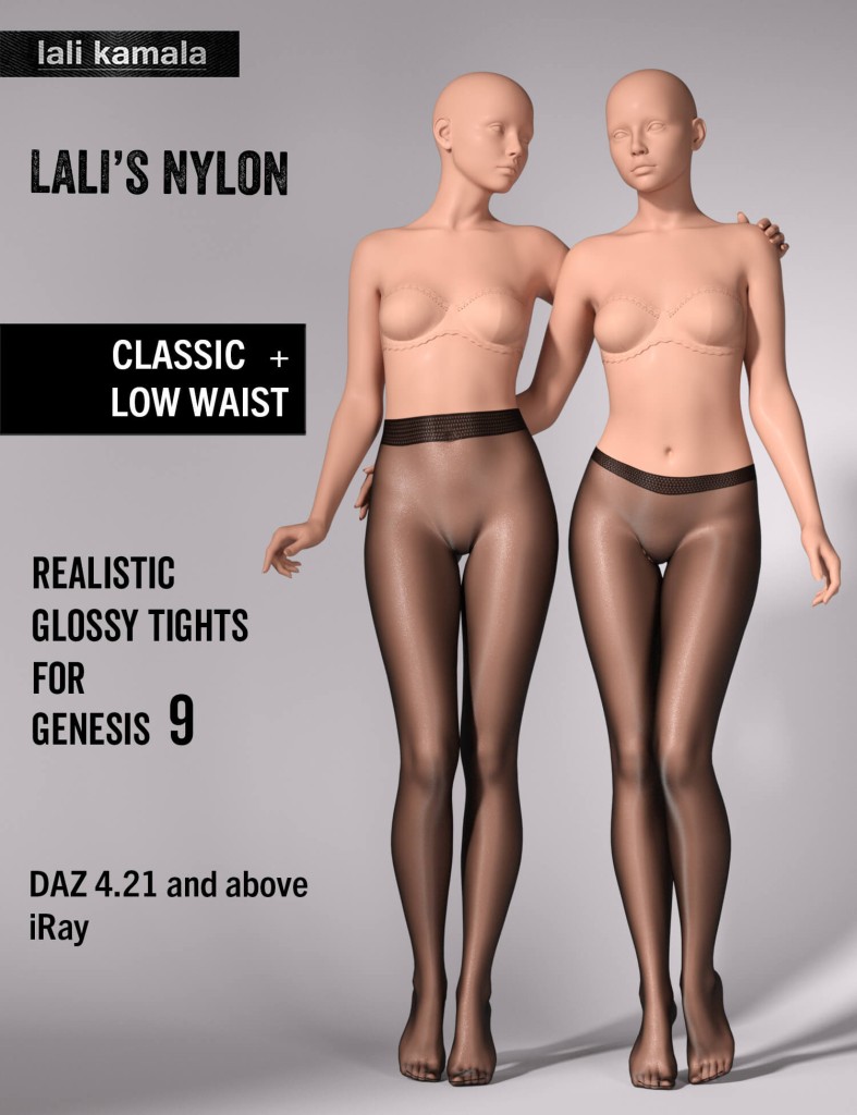 lalis seamless pantyhose classic low for genesis 9