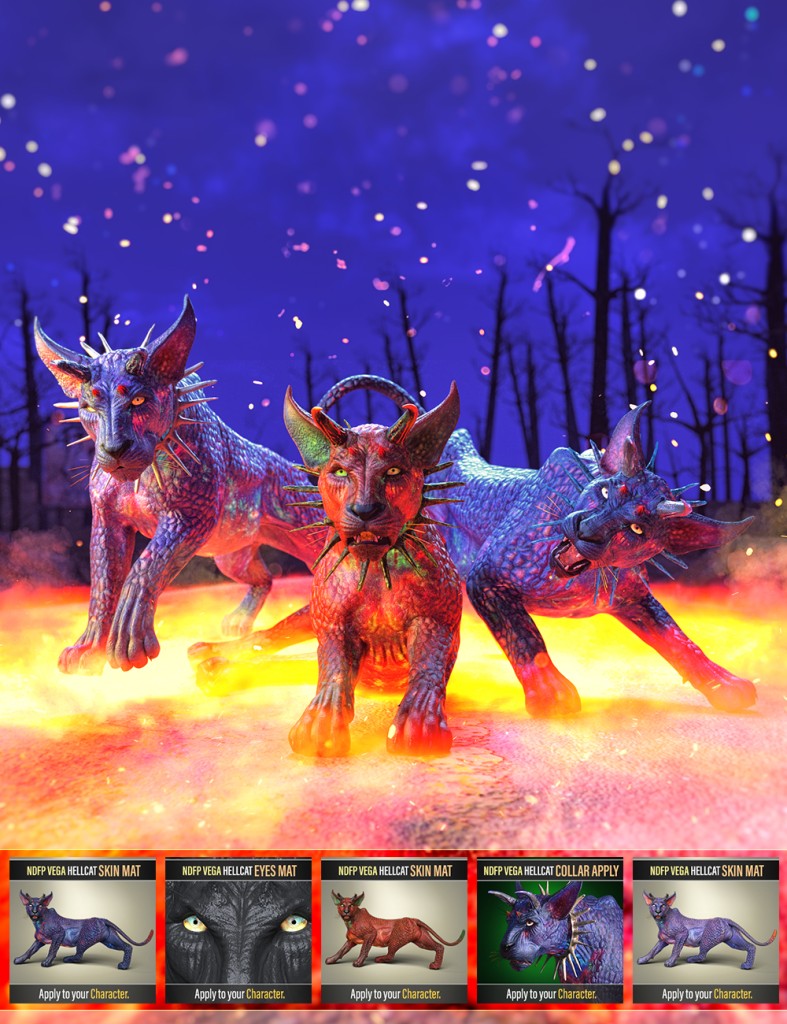 NDFP Vega HellCat for DAZ Big Cat 2