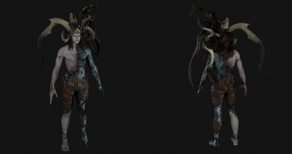 Ifrit (FFXV) Premium for Blender 3