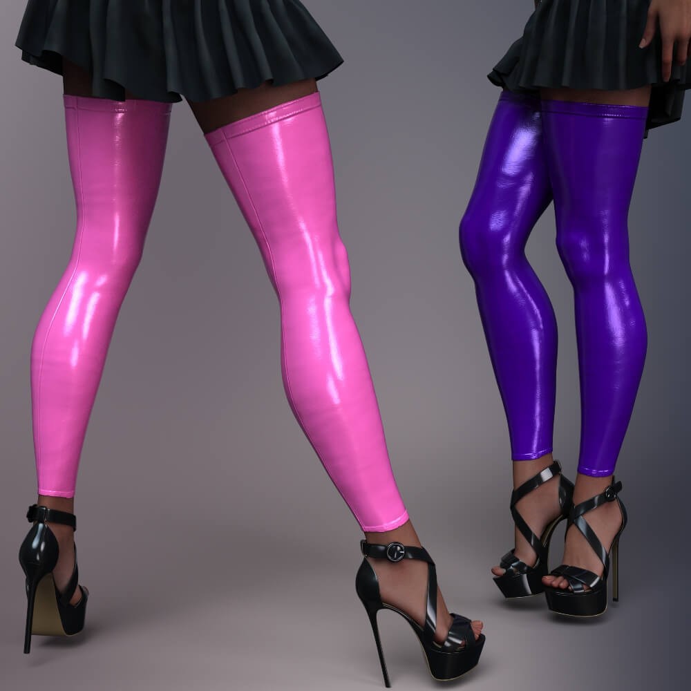 Shell Club Leggers Genesis 9 Female Bundle