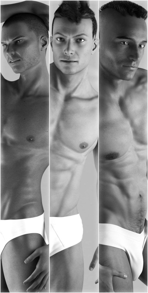 All Man - Triple Body Pack for G8M