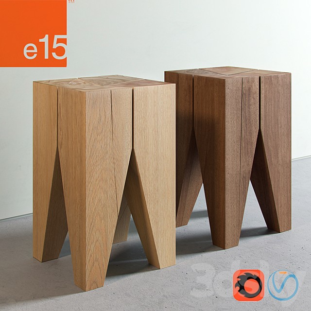 e15 Backenzahn stool
