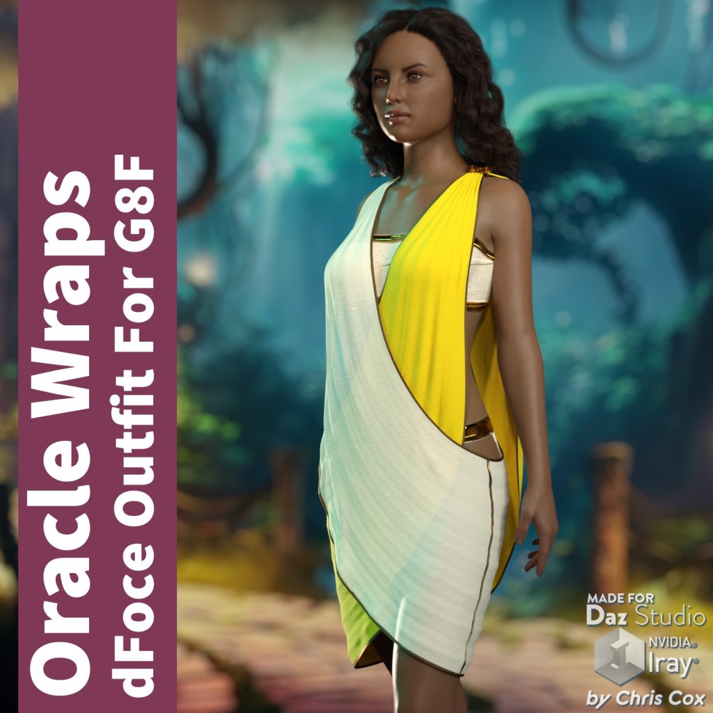 Oracle Wraps dForce Outfit for G8F
