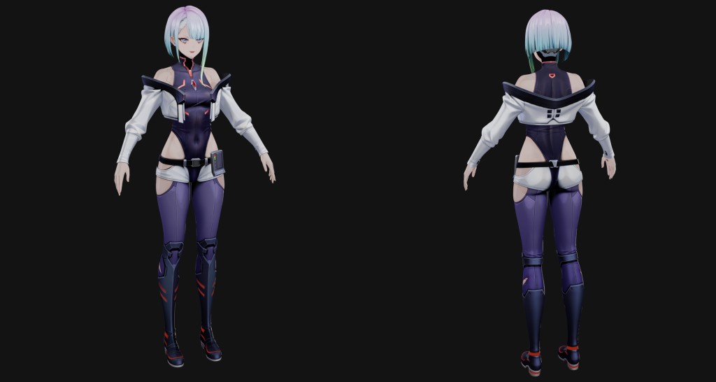 Lucy (WuWa) Premium for Blender 5.x
