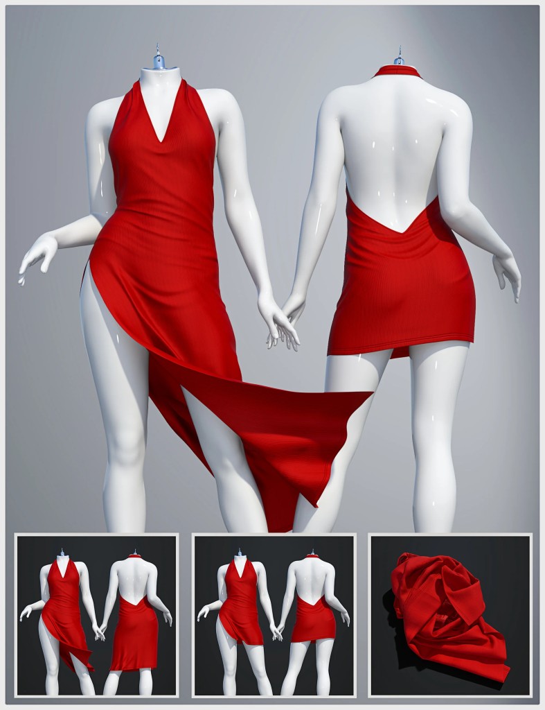 dForce SU Gown Collection for Genesis 9
