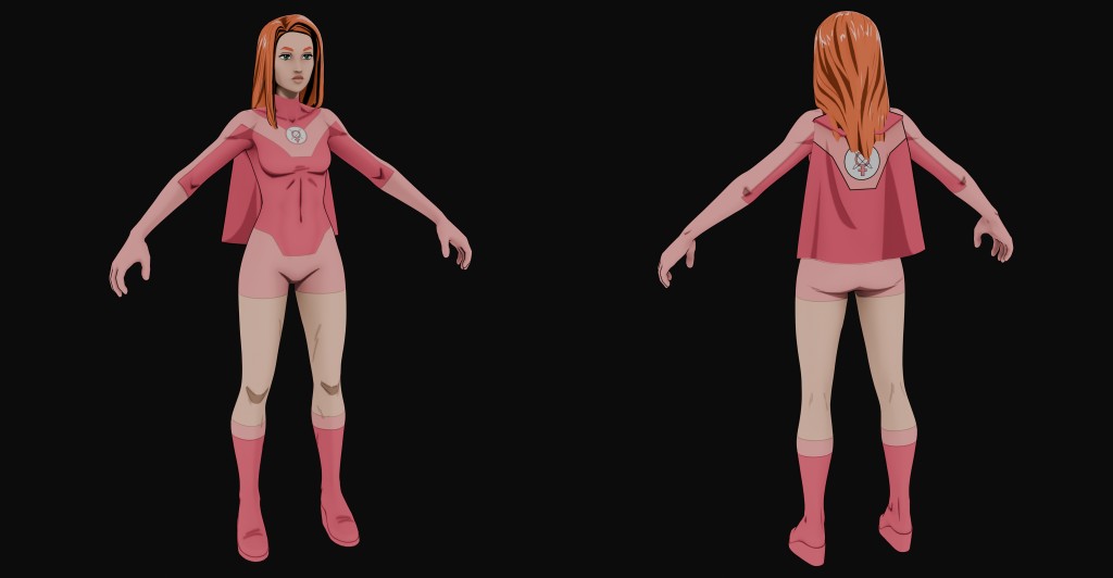 Atom Eve (Fortnite) Premium for Blender 4.x