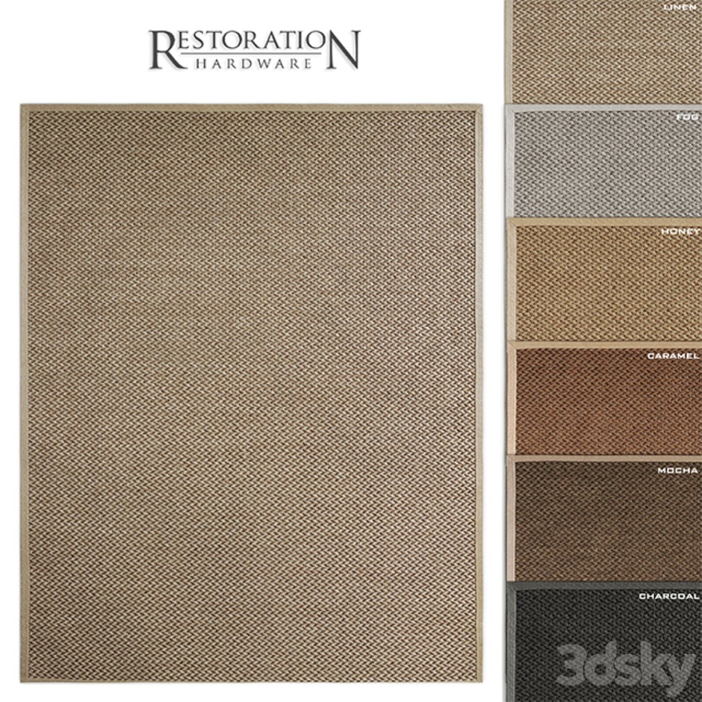 Belgian Double Weave Sisal Rug RH