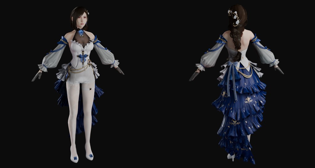 Tifa (Festive Style) Premium for Blender 4.x