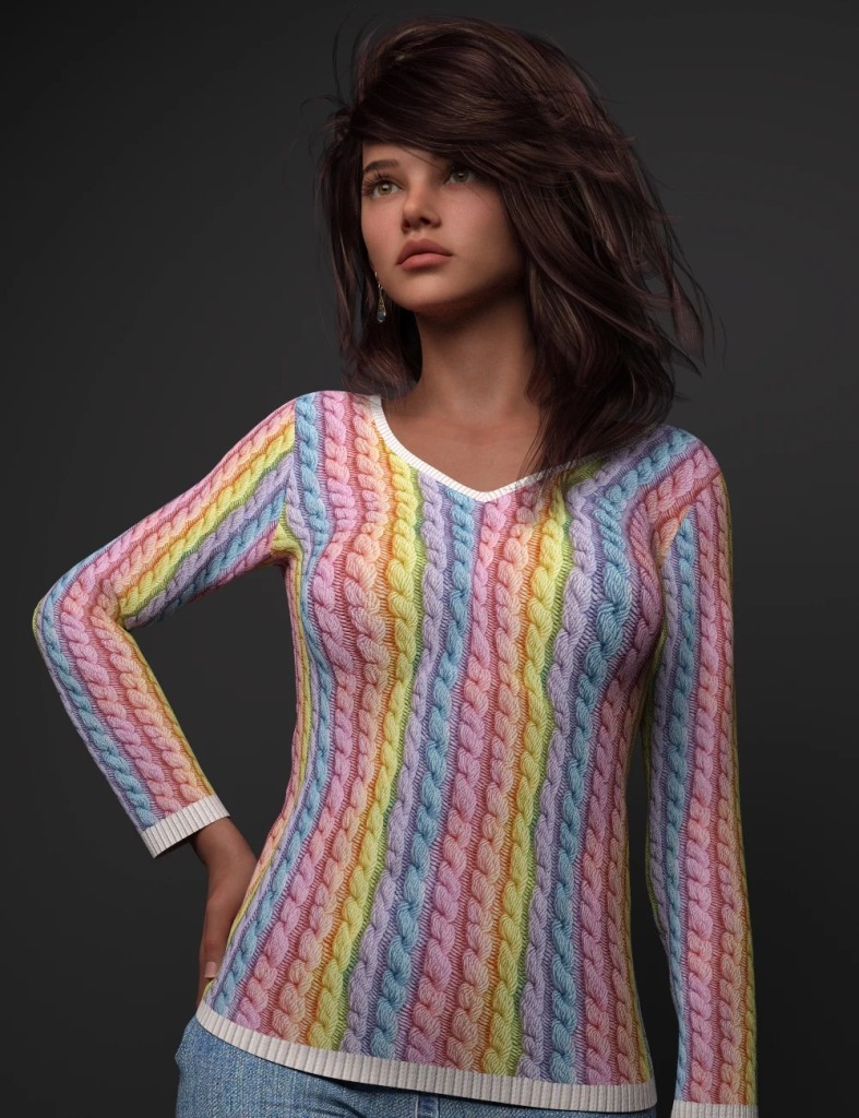 L3D Winterdreams Knit Shader MR