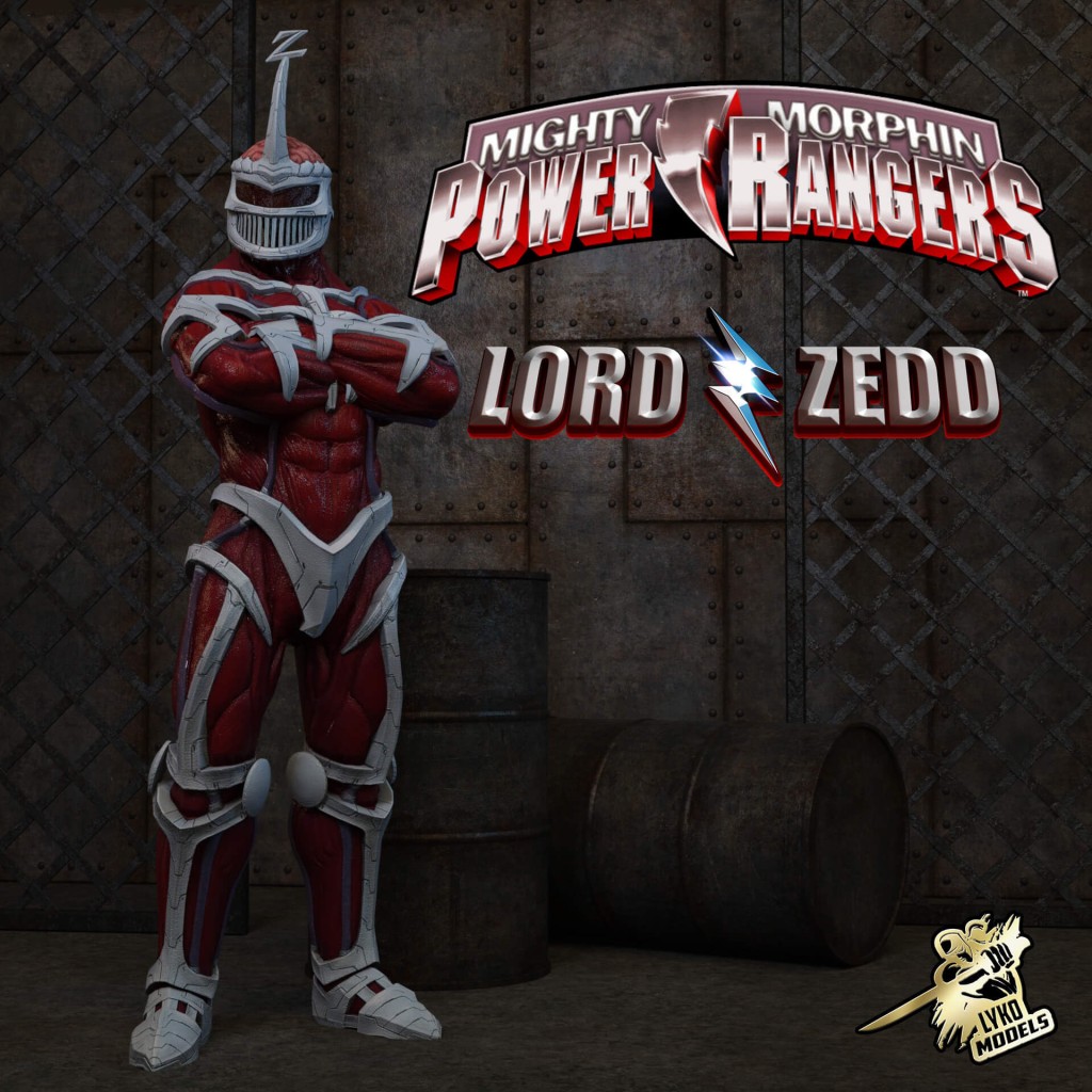 Power Rangers Lord Zedd Outfit for Genesis 8 Male