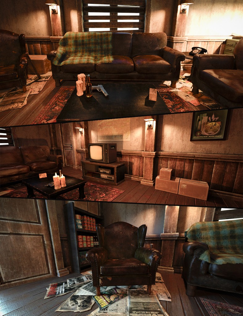 M3D Decayed Room