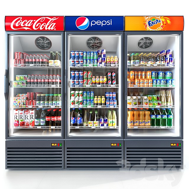 Refrigerator Coca-cola