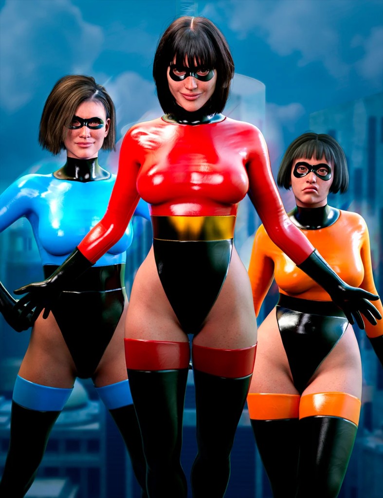 M3D Hero Suit for Genesis 9
