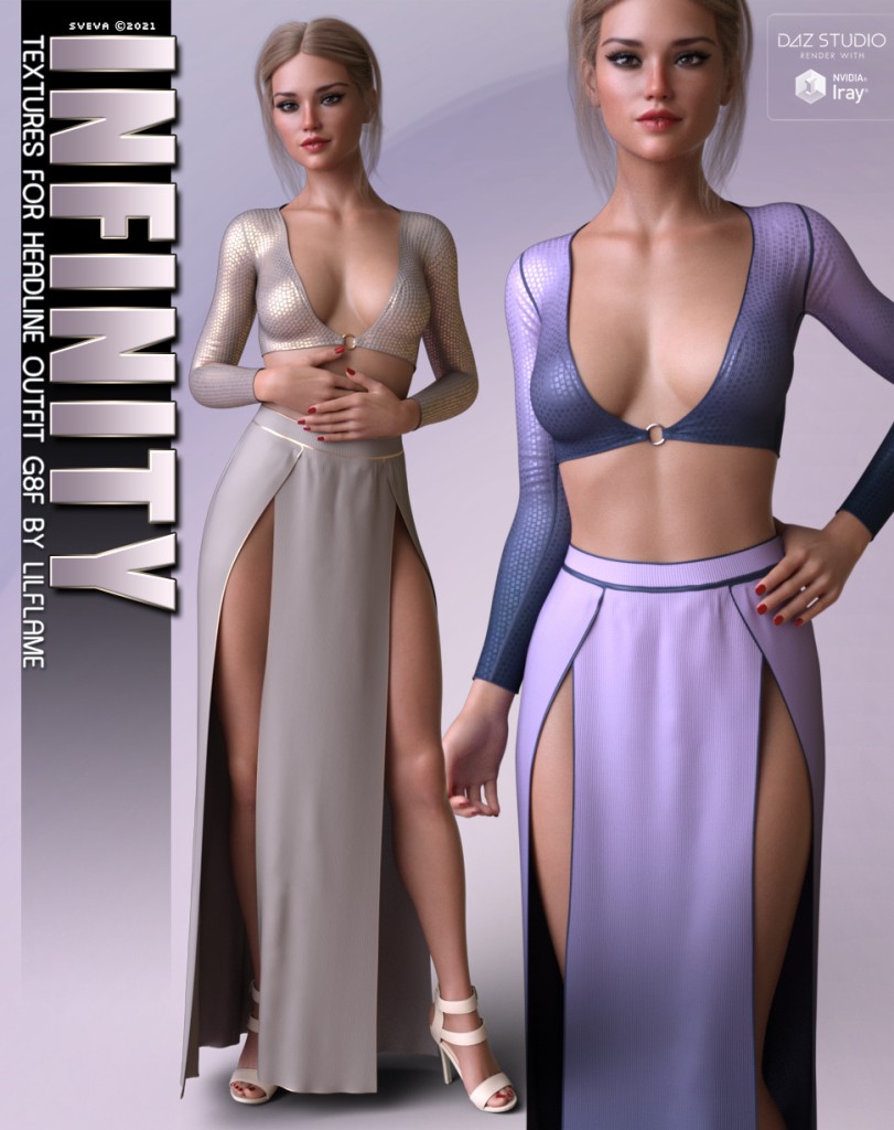 Infinity Textures for dForce Headline Outfit