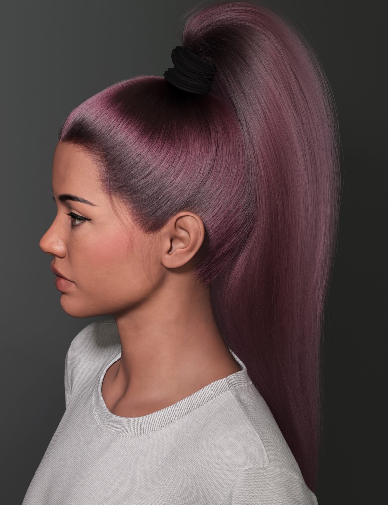 dForce Strand-Based 3-in-1 High Volume High Ponytails Hair Color Expansion