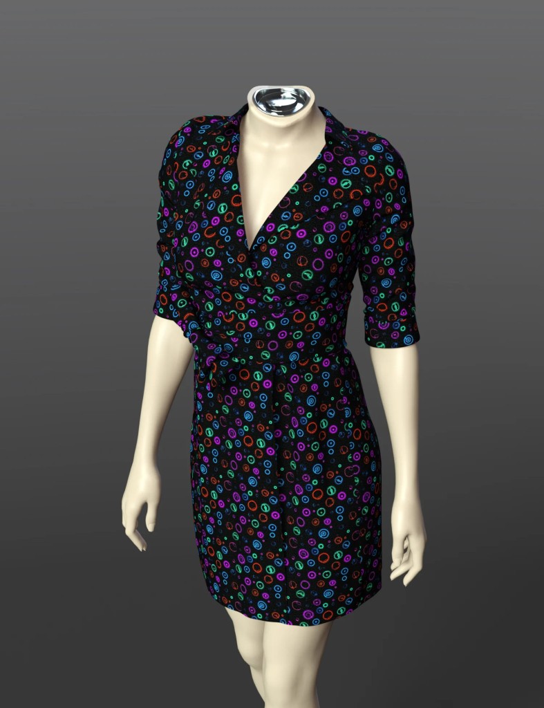 dForce SPR Suit Dress for Genesis 9